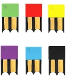 D'Addario Reed Guard Porta Ance per Sax Alto 4 Pezzi