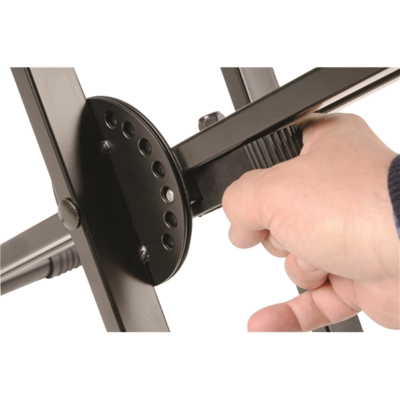 QuikLok QL646 Robusto supporto a doppia X per tastiera