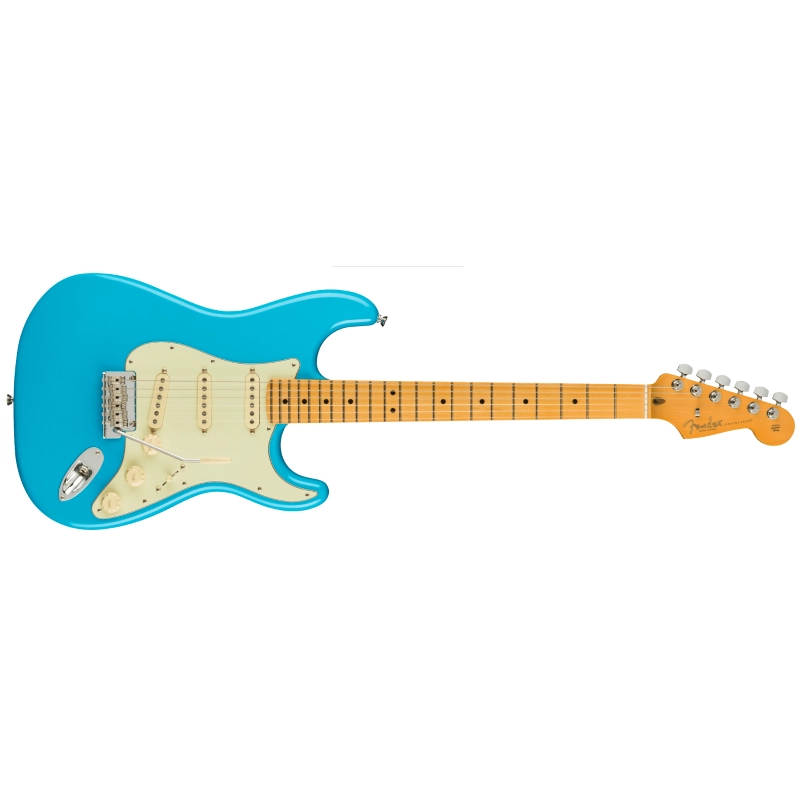 Fender American Professional II Stratocaster Maple Fingerboard, Miami Blue 0113902719