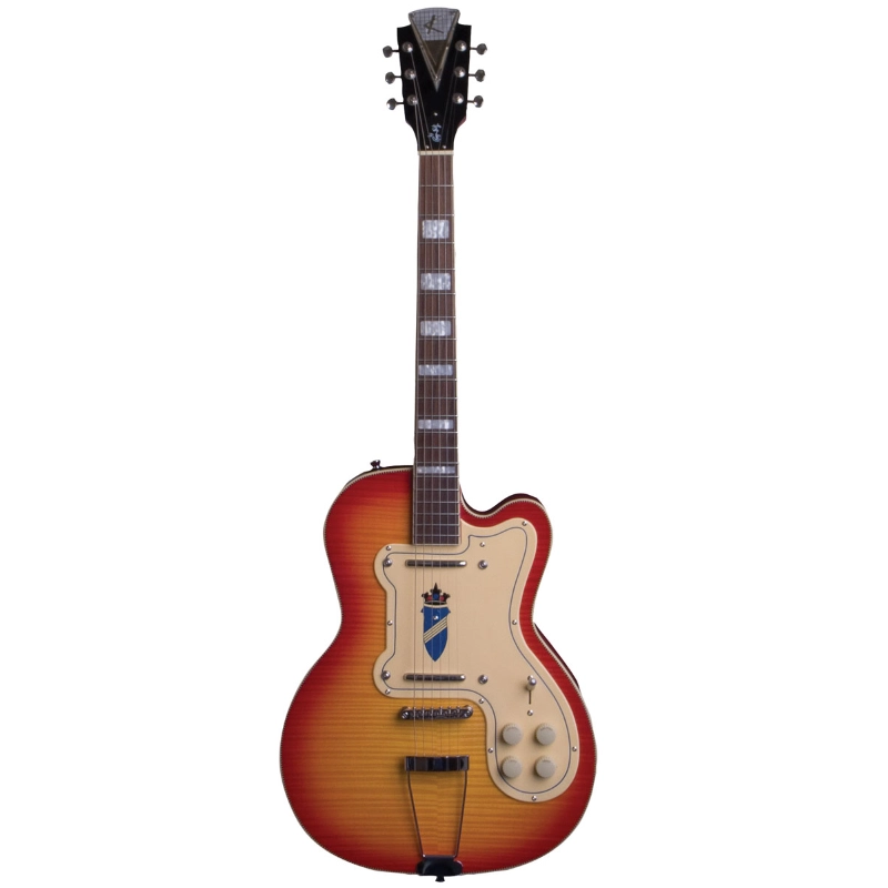 KAY GUITAR K161 VCS Chitarra elettrica a spalla mancante vingae style