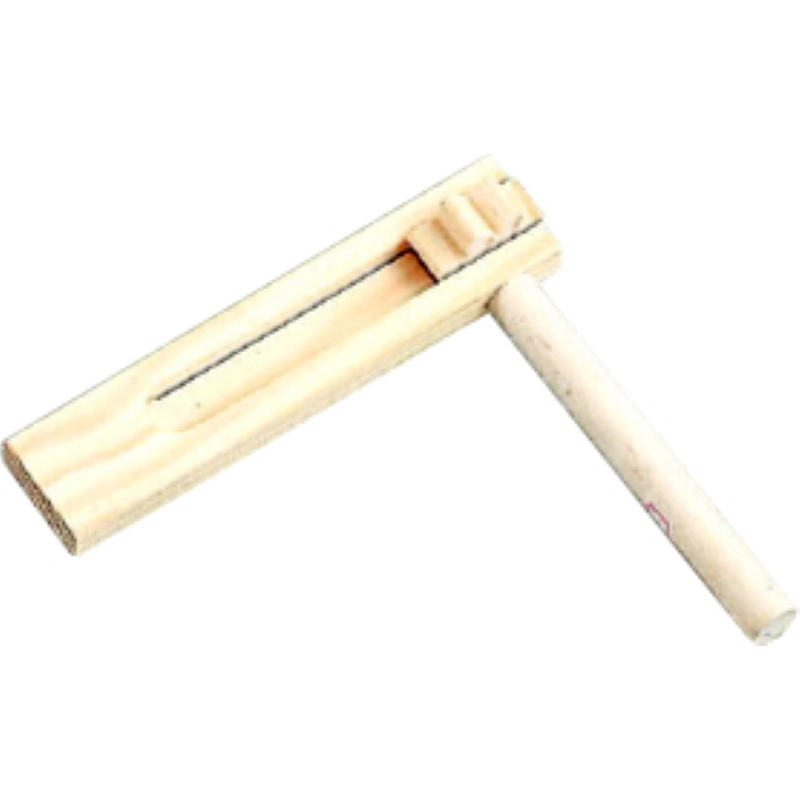 PEACE RH49 Raganella singola in legno