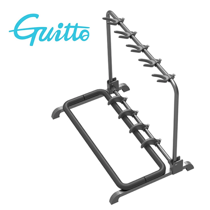 Guitto GGS-07 Supporto per 5 Chitarra/ Basso