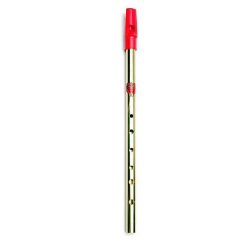 Flageolet Tin Whistle in Re (D) Flauto Metallo Irlandese