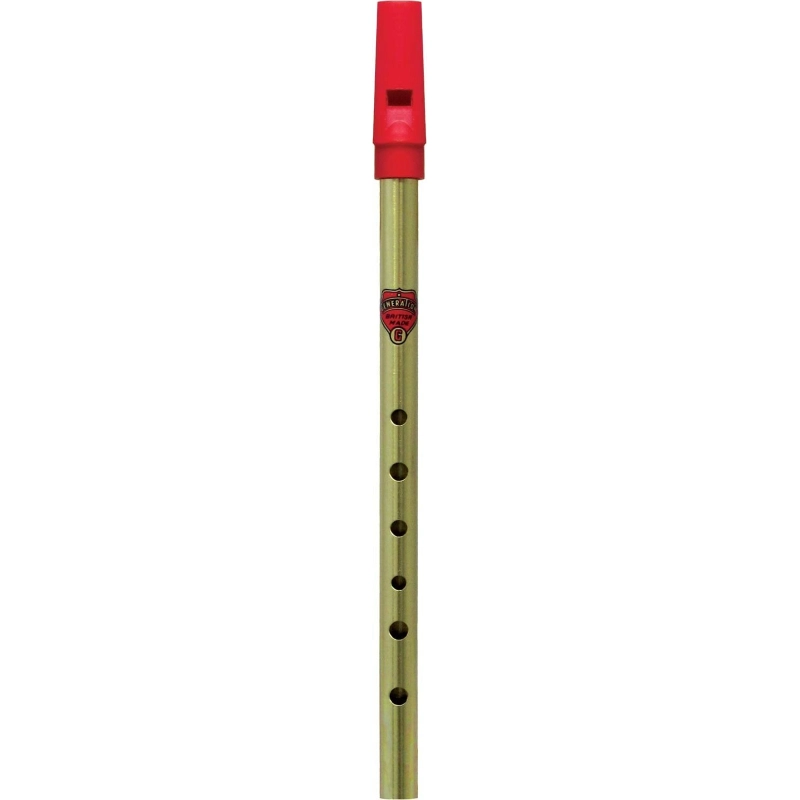 Flageolet Tin Whistle in Sol (G) Flauto Metallo Irlandese