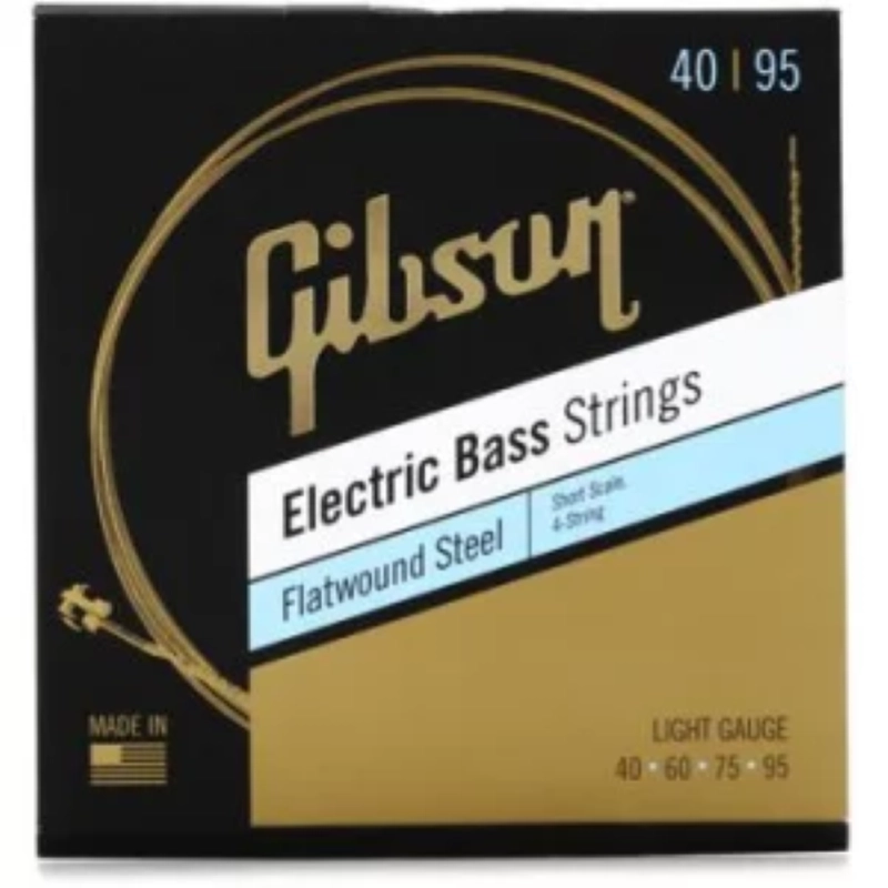 Gibson SBG-FWLS12 Corde per Basso Elettrico 4 corde Flatwound