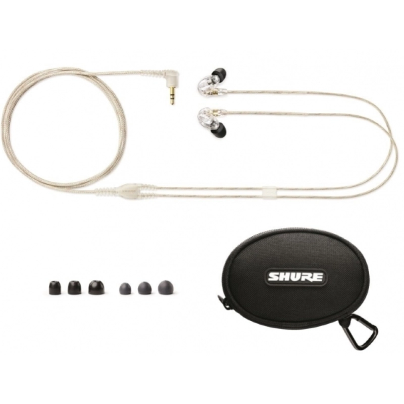 Shure SE215 CL Auricolari Trasparenti ad isolamento sonoro