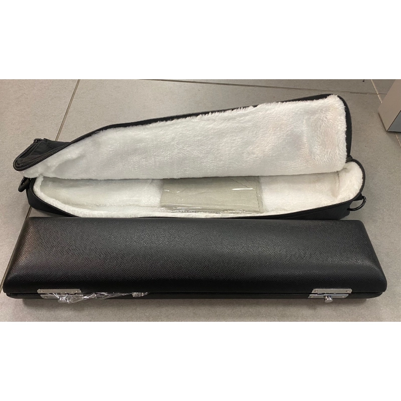 Florian FLW500 Flauto in Ebano Fori Open, Offset, Mi snodato, B foot