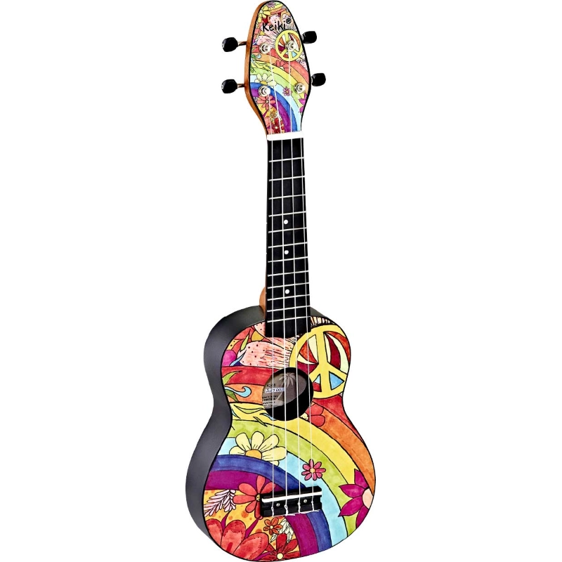 KEIKI K2-68 Ukulele soprano Peace 68"