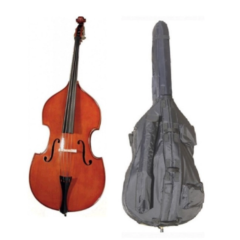 Bruck C/Basso 3/4 Laminato con arco e borsa