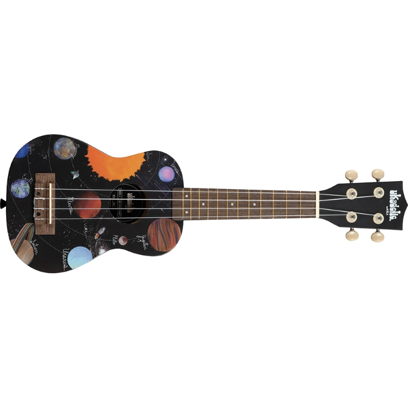 Kala UK-SPACEDOUT Ukulele soprano c/grafiche
