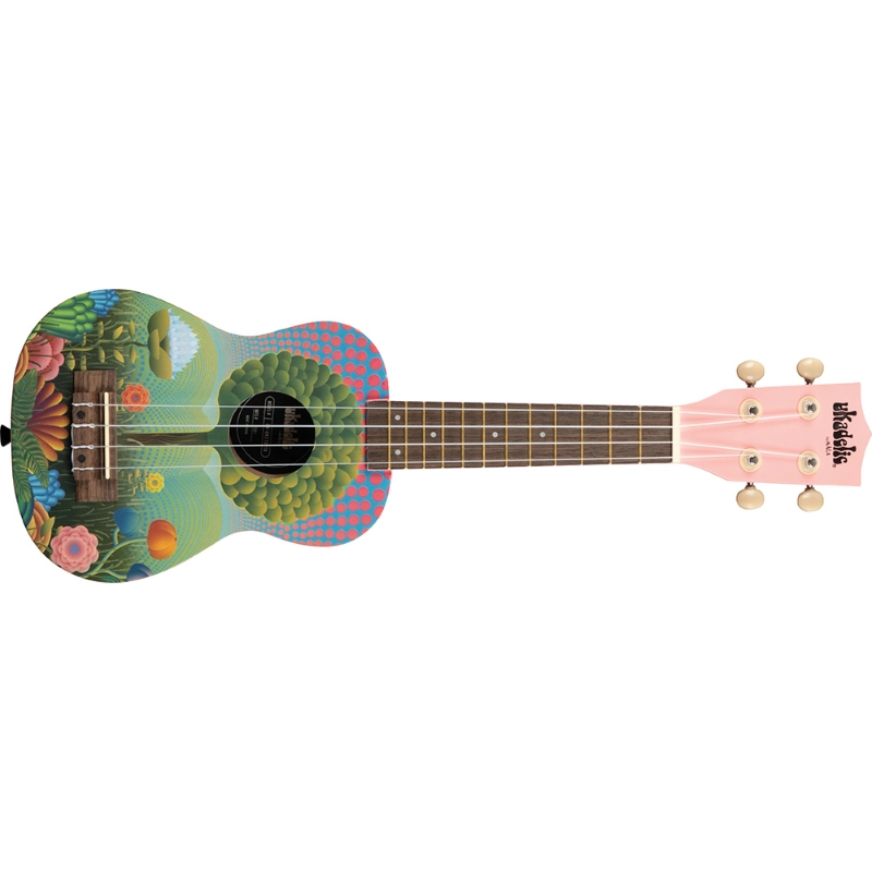 Kala UK-UKETOPIA Ukulele soprano c/grafiche