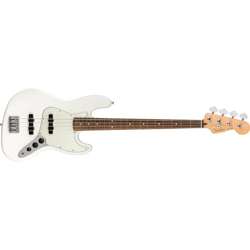 Fender Player Jazz Bass® Pau Ferro Fingerboard, Polar White 0149903515