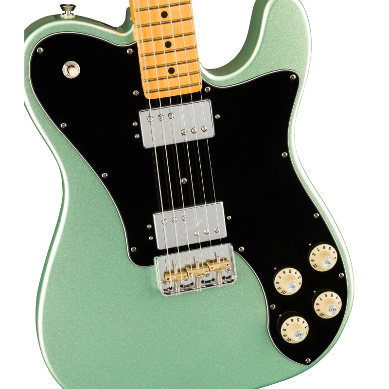 Fender American Professional II Telecaster® Deluxe Maple Fingerboard, Mystic Surf Green