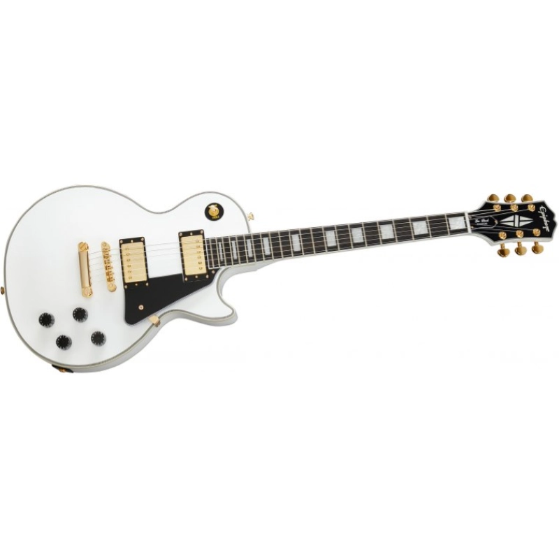 Epiphone Les Paul Custom Alpine White EILCAWGH1