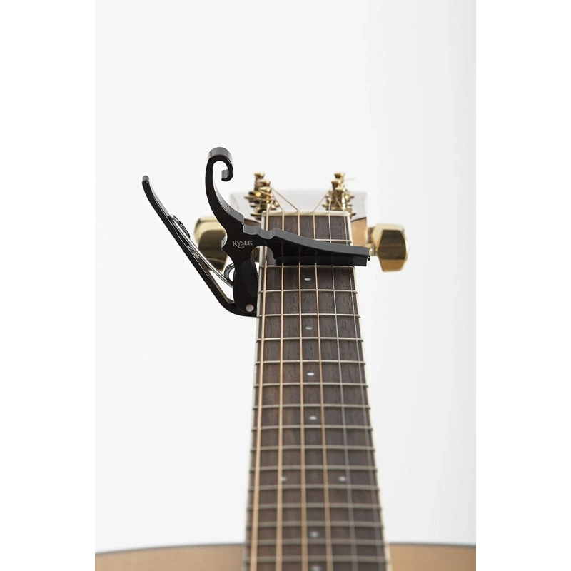 Kyser KGDB Capotasto Drop  D Tuning Nero