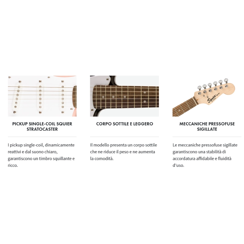 Fender Squier Mini Stratocaster® Black 0370121506