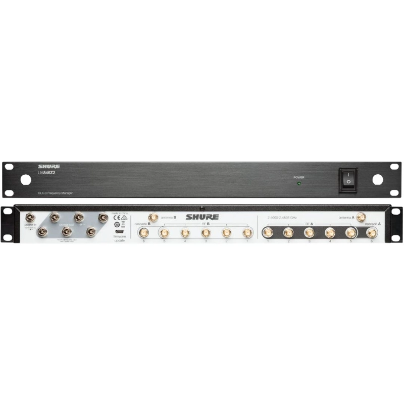 Shure UA846Z2/LC-E Distributore/combinatore gestore attivo automatico di frequenza