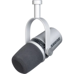 Shure MV7S Microfono a dinamico USB e XLR Silver