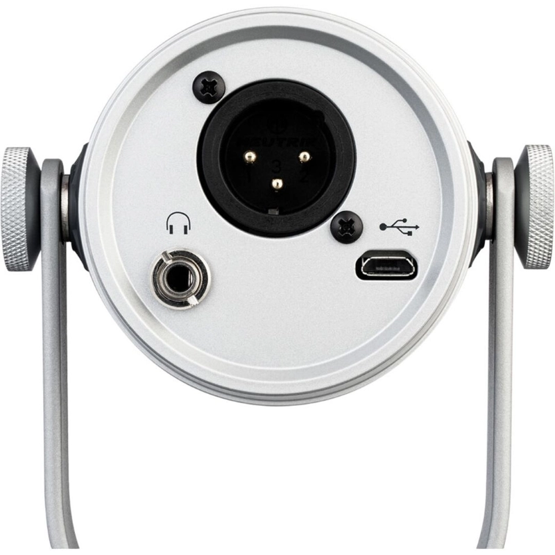 Shure MV7S Microfono a dinamico USB e XLR Silver