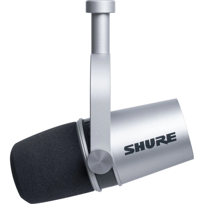 Shure MV7S Microfono a dinamico USB e XLR Silver