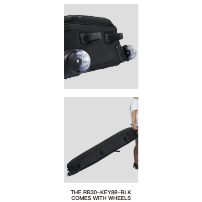 Musicarea RB30/88 Borsa Trolley per Tastiera 88 133 x 35 x 13