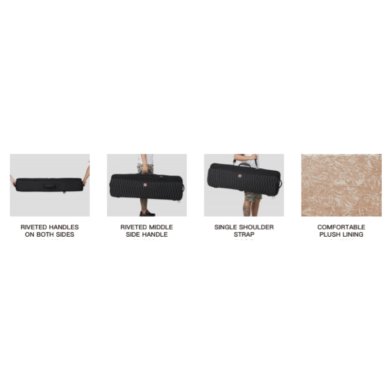 Musicarea RB30/88 Borsa Trolley per Tastiera 88 133 x 35 x 13