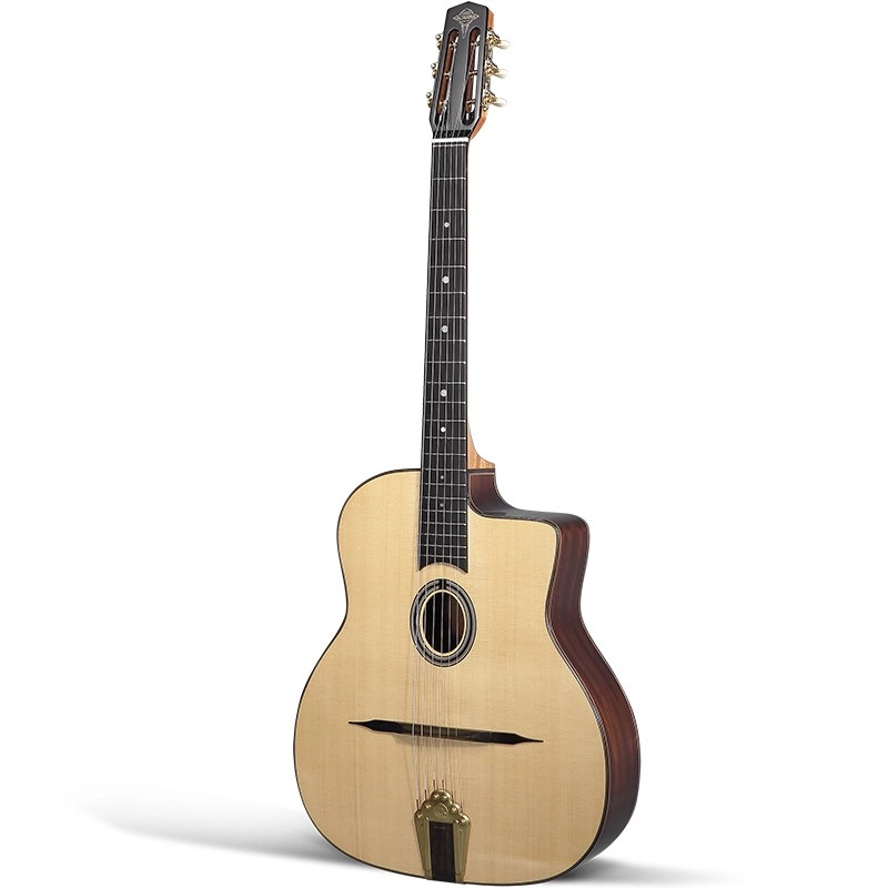 Altamira M10 Chitarra Gitane DJANGO Buca Piccola con custodia