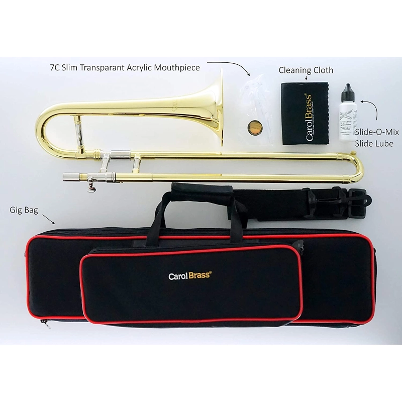 Carol Brass CTB1005-YSS-L Tromba a Coulisse in Sib