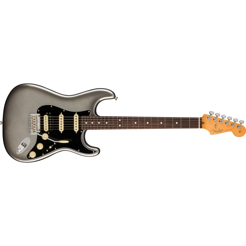Fender American Professional II Stratocaster HSS Rosewood Fingerboard, Mercury 0113910755