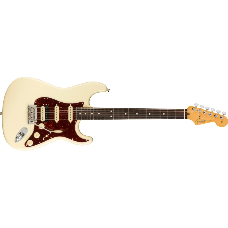 Fender American Professional II Stratocaster HSS Rosewood Fingerboard, Olympic White 0113910705
