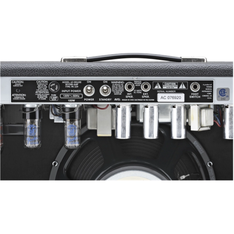 Fender '65 Deluxe Reverb Guitar Amplifiers 0217460000