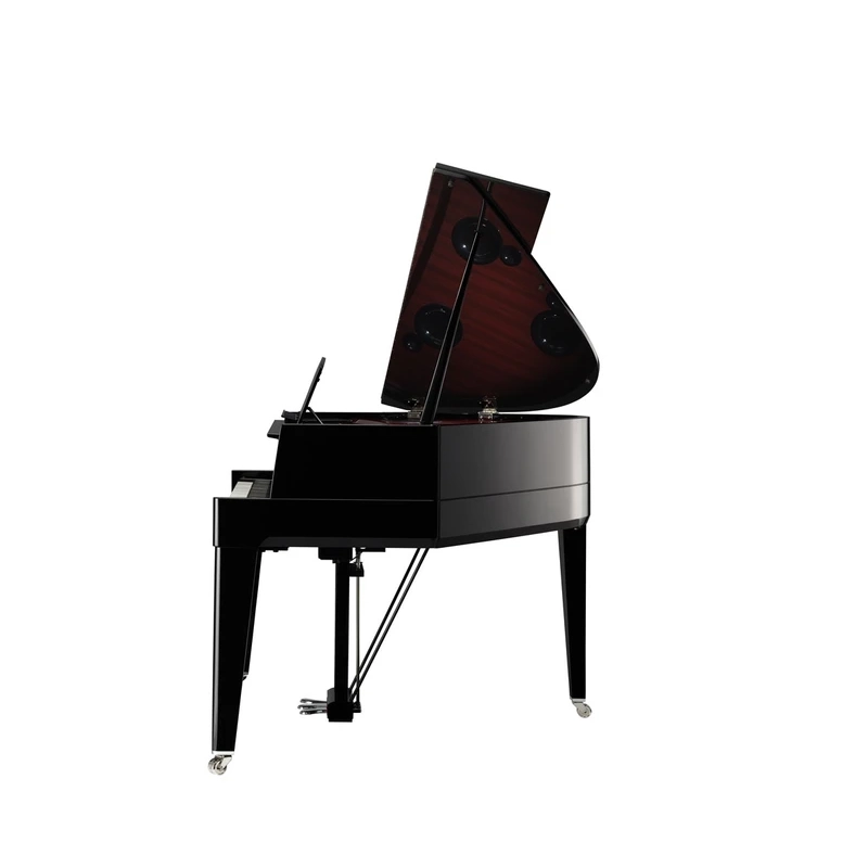 YAMAHA N3X Pianoforte ibrido Avant grand codino nero lucido