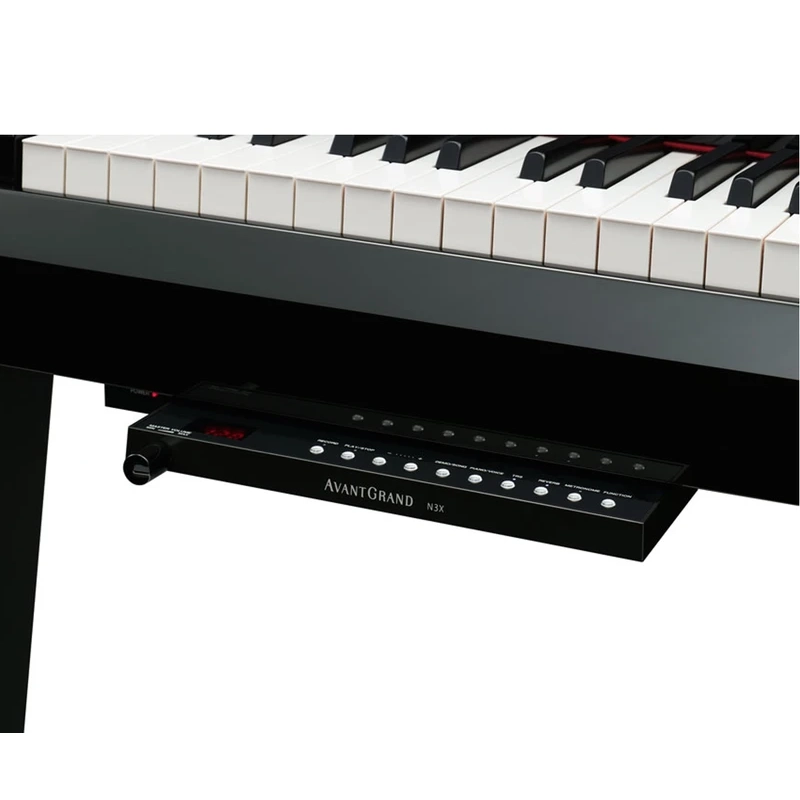 YAMAHA N3X Pianoforte ibrido Avant grand codino nero lucido