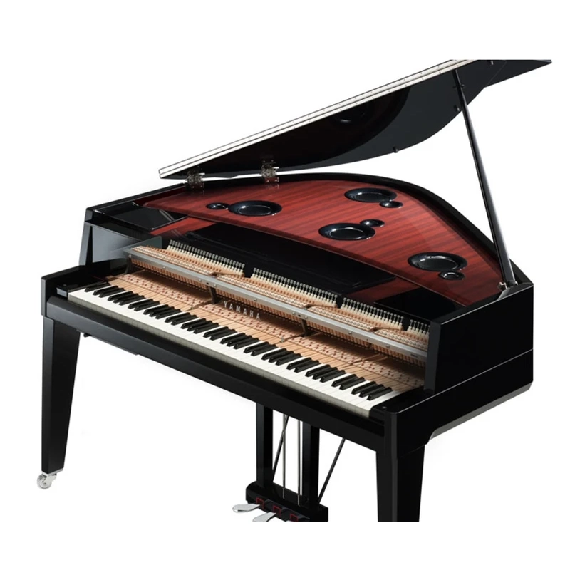 YAMAHA N3X Pianoforte ibrido Avant grand codino nero lucido