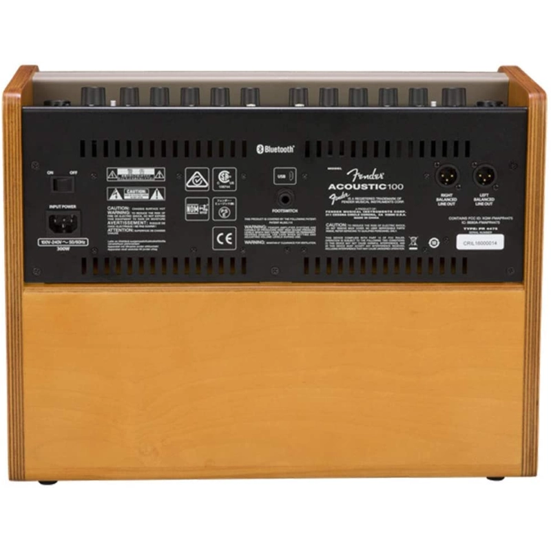 Fender Acoustic 100 Amplificatore per chitarra acustica 100 watt 1x8"  2314006000