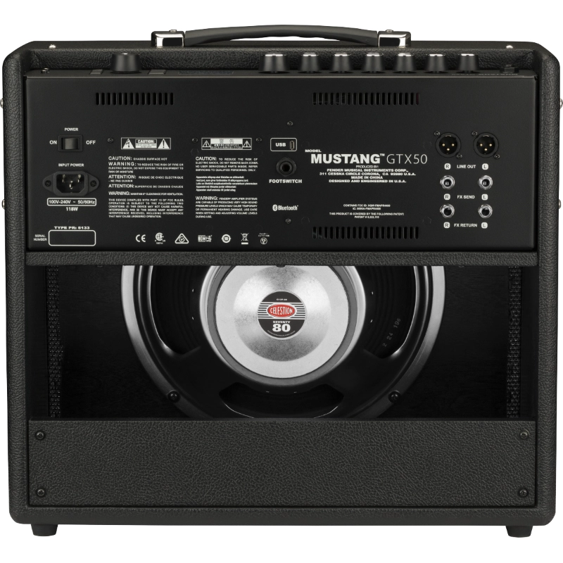 Fender Mustang GTX50 Amplificatore Combo per Chitarra 50W 2310606000
