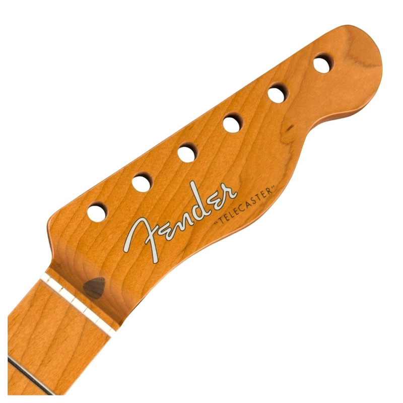 Fender Roasted Maple Vintera Mod '50's Telecaster Neck, 21 Medium Jumbo Frets, 9.5", "V" Shape Necks