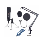 Audio Design PA MC USB1 Microfono a condensatore USB completo di accessori