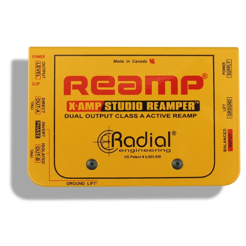 Radial XAmp Reamp Box Attiva per Chitarra
