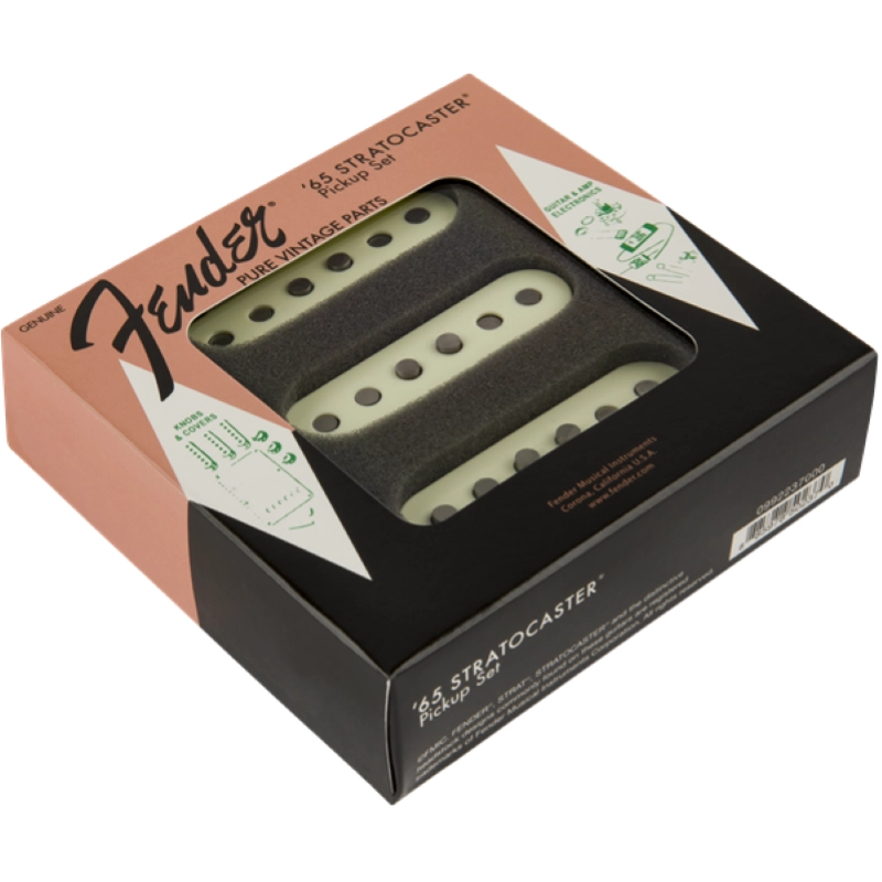 Fender Pure Vintage '65 Strat Pickups Pickups and Preamps Vintage White 0992237000