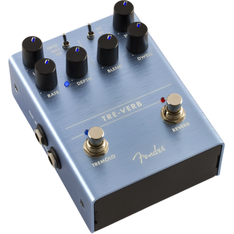Fender Tre-Verb Digital Reverb Tremolo Pedals 0234541000