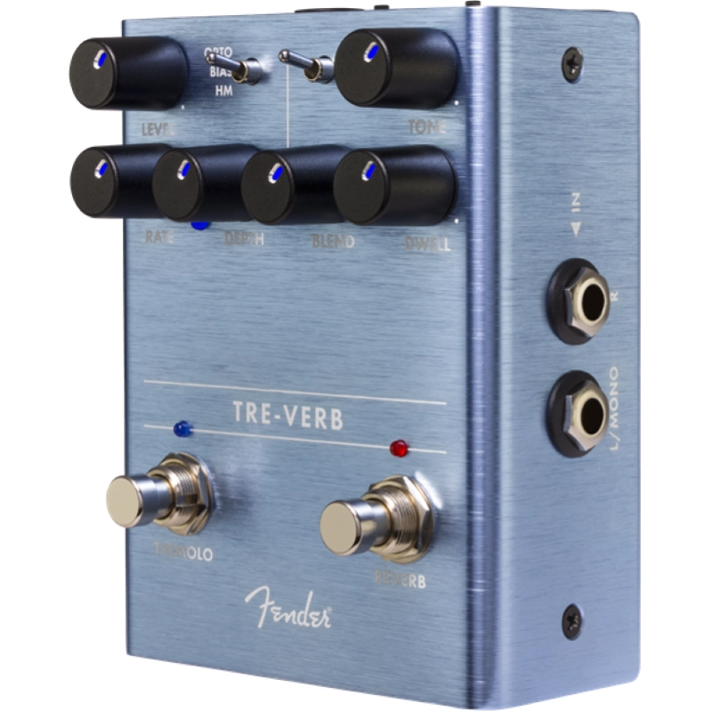 Fender Tre-Verb Digital Reverb Tremolo Pedals 0234541000