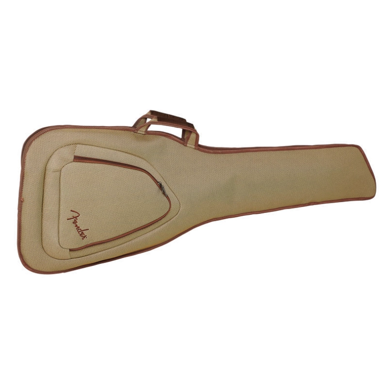 Fender FBT610 Electric Bass Bag, Tweed Gig Bags Borsa per Basso 099-1522-255