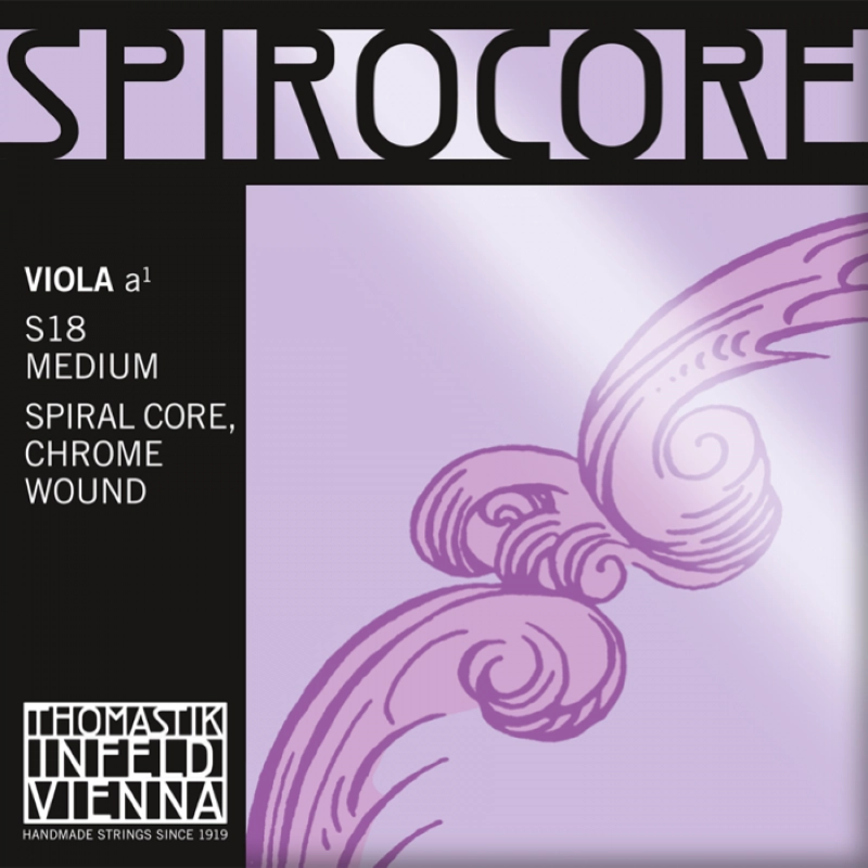 Thomastik S18 Spirocore Viola LA Chrome Medium