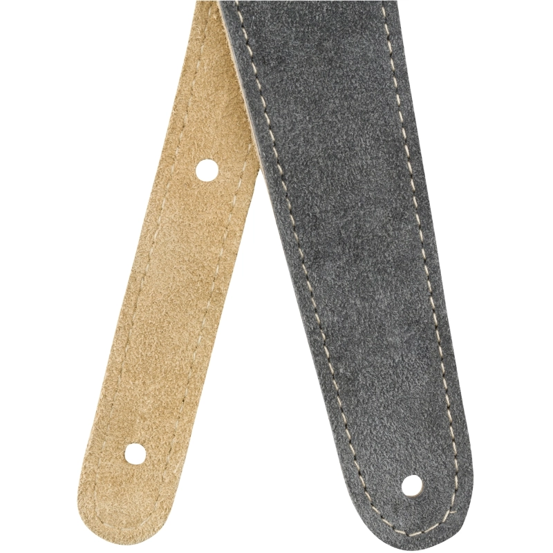 Fender Reversible Suede Strap Gray and Tan Tracolla per chitarra 0990691024