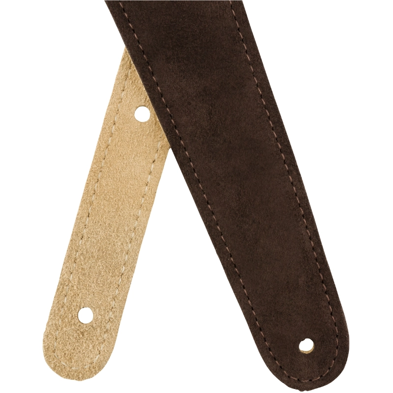 Fender Reversible Suede Strap Brown and Tan Tracolla per chitarra in pelle 0990691021