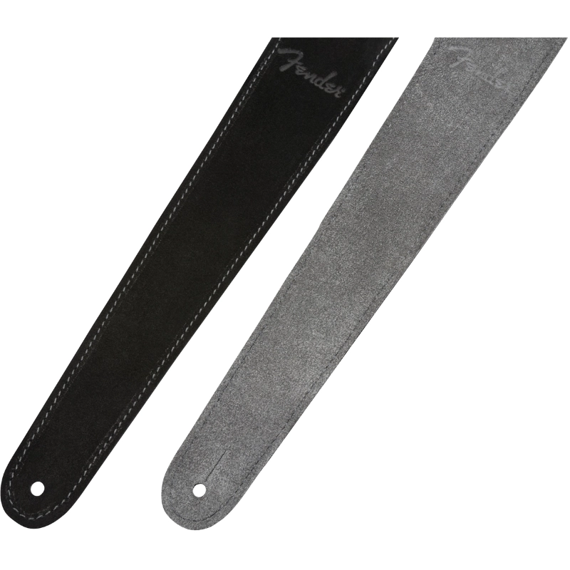Fender Reversible Suede Strap Black and Gray Tracolla per chitarra in pelle 0990691006