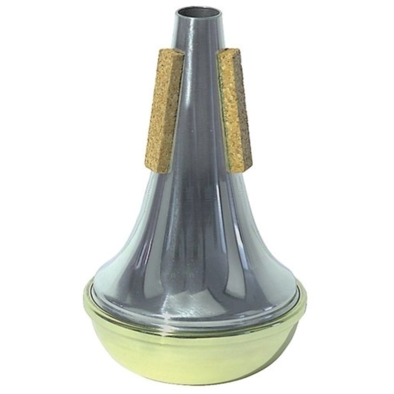 Tom Crown Sordina Straight per Tromba in Alluminio con Fondo in Ottone