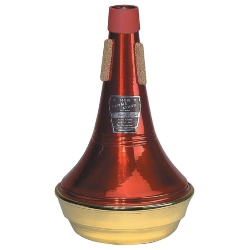 Humes & Berg 115B Sordina Straight per Trombino con Fondo in Ottone