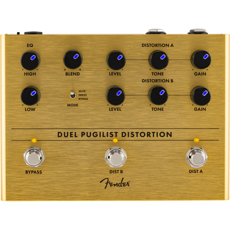 Fender Duel Pugilist Distortion Pedals 0234562000